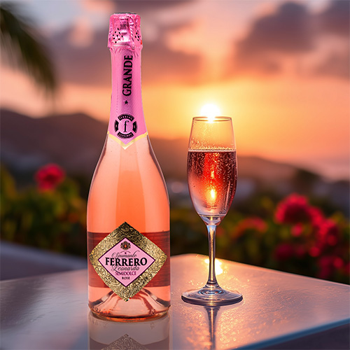 切芮斯玫瑰红起泡葡萄酒